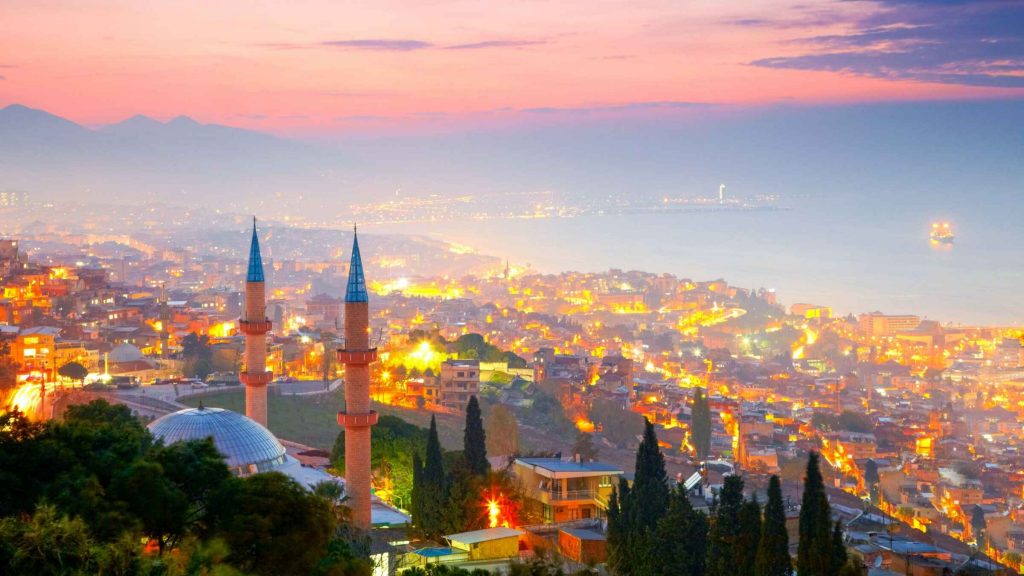 Türkiye’nin en turistik 5 şehri  izmir